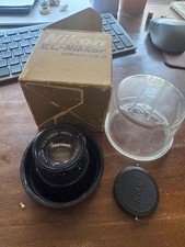 Mint Nikon EL-Nikkor 50mm f2.8 Enlarging Lens in box