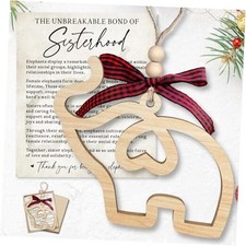 Elephant Ornaments - Elephant Gifts for Women - Best Friend 02 Elephant