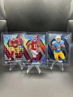 Lot of 3 Sports Cards - 2025 Mosaic Football Top Rookies in Parallels - Mykel