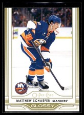 2025-26 Upper Deck Matthew Schaefer #OG-28 O-Pee-Chee Glossy Gold