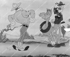 crp-56817 1950's animated characters RCMP officer on horseback unknown cartoon f