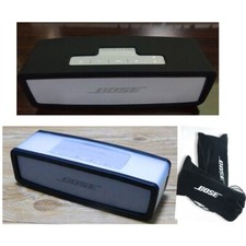 BLACK SOFT BUMPER CASE COVER for BOSE SOUNDLINK MINI I/II SPEAKER Exclusive Bag