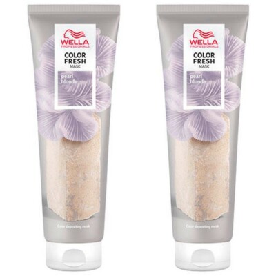 Wella Color Fresh Mask Pearl Blonde Tönungsmaske 2x 150ml Set