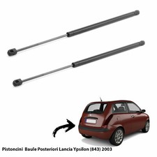 2  MOLLE A GAS PISTONI PISTONCINI PORTELONE BAGAGLI LANCIA YPSILON (843) 2003