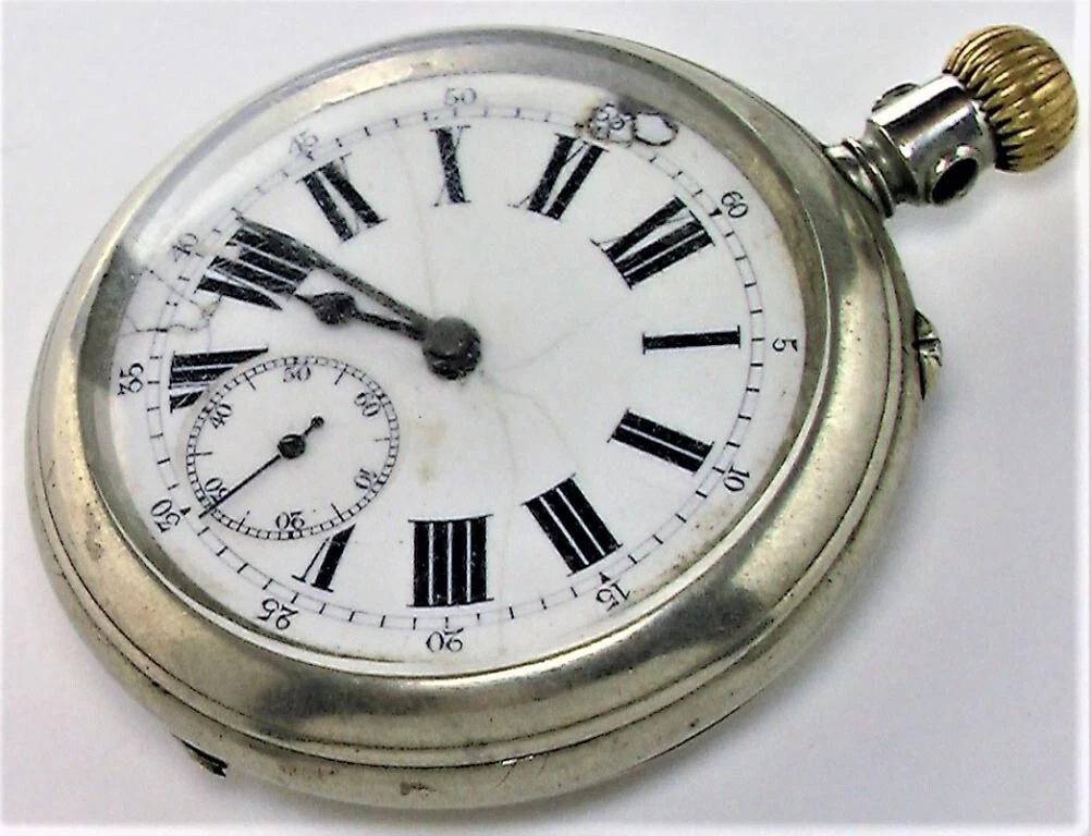 old pocket watch face