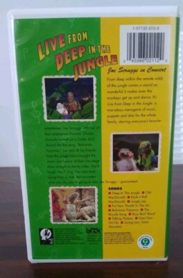 Joe Scruggs: Live From Deep in the Jungle (VHS, 1997) Tested