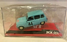 SCX 1/32 Slot Car A10070 Renault 4L #44 Rally 1963 Monte Carlo w/ LIGHTS! - NEW!