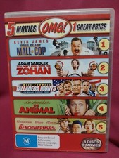 Mall Cop, Zohan, Talladega Nights, The Animal, The Benchwarmers - 5 Movie DVD