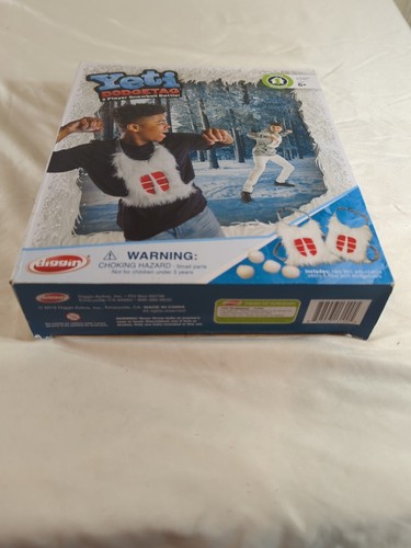 Diggin® Yeti DodgeTag® 2 Player Snowball Battle! Fun Year Round for Ages 6+ - Picture 2 of 8