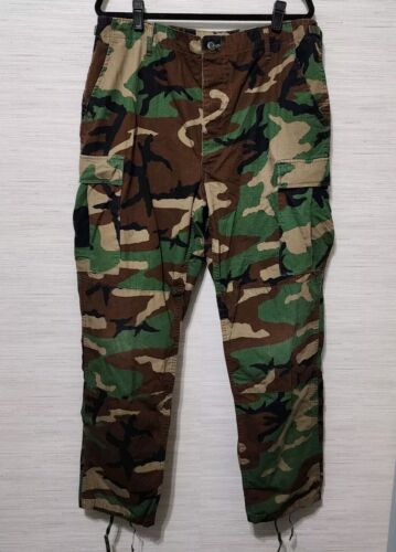 PROPPER Men's Large Woodland Camouflage Combat Tactical Cargo Pants Military - Picture 1 of 7