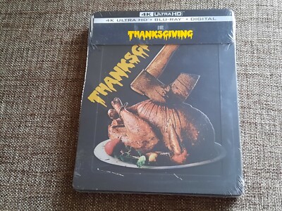 THANKSGIVING 2023 Limited 4K Ultra HD Blu-Ray Steelbook USA Eli Roth