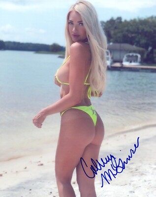 Colleen McGinnis Signed Autograph 8x10 Photo Sexy Model COA | eBay