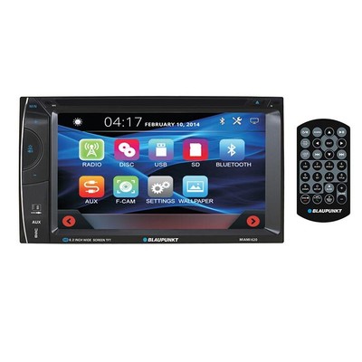 BLAUPUNKT Miami 620 CAR AUDIO DOUBLE DIN 6.2'' TOUCHSCREEN DVD MP3 BLUETOOTH