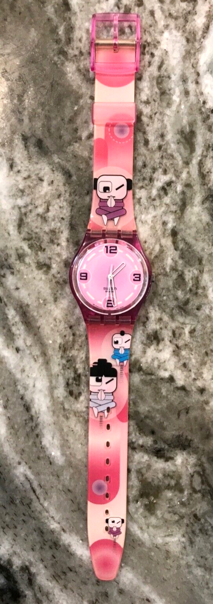 Swatch - Zen Wink - GP127 - 2004 - Gent - New - Pink | eBay