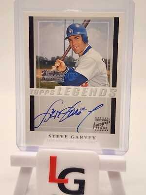 2003 Topps Team Topps Legends Auto Steve Garvey #TT-SG Auto