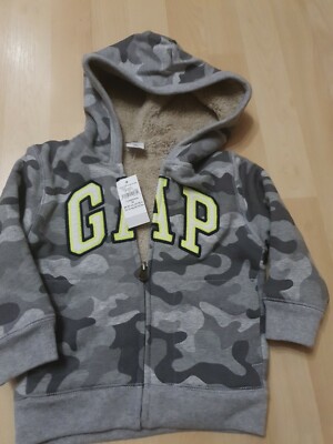 Baby Gap Fleece Lined Hoodie age 2