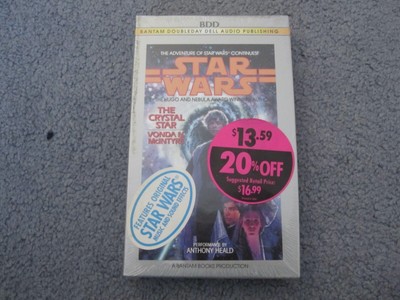 Star Wars The Crystal Star Bantam Audio Cassette Brand New Factory Sealed