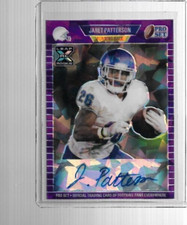 2021 LEAF PRO SET METAL JARET PATTERSON ROOKIE/RC AUTO #16/30 *PURPLE CRYSTALS*