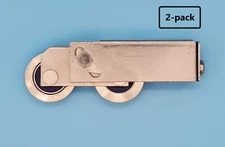 *2 PACK* Stainless Steel Sliding Door Roller - 1-1/4" Precision BB rollers D1986