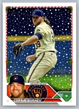 2023 Topps Holiday Corbin Burnes H112
