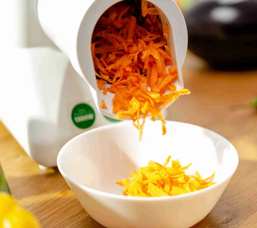 Picadora de carne eléctrica Zelmer ZMM4045B, trituradora con tres ralladores, 3 coladores Foto 3 de 4