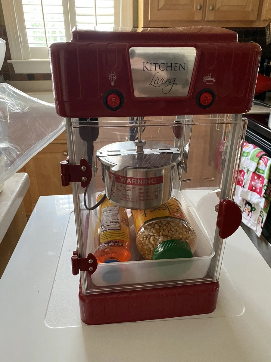 Kitchen living popcorn popper deals
