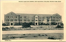 Prairie View State Normal & Industrial College, Prairie View, Texas - Postcard
