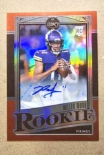 2021 Panini Chronicles Legacy Update Rookies Red Signatures #219 Kellen Mond /50