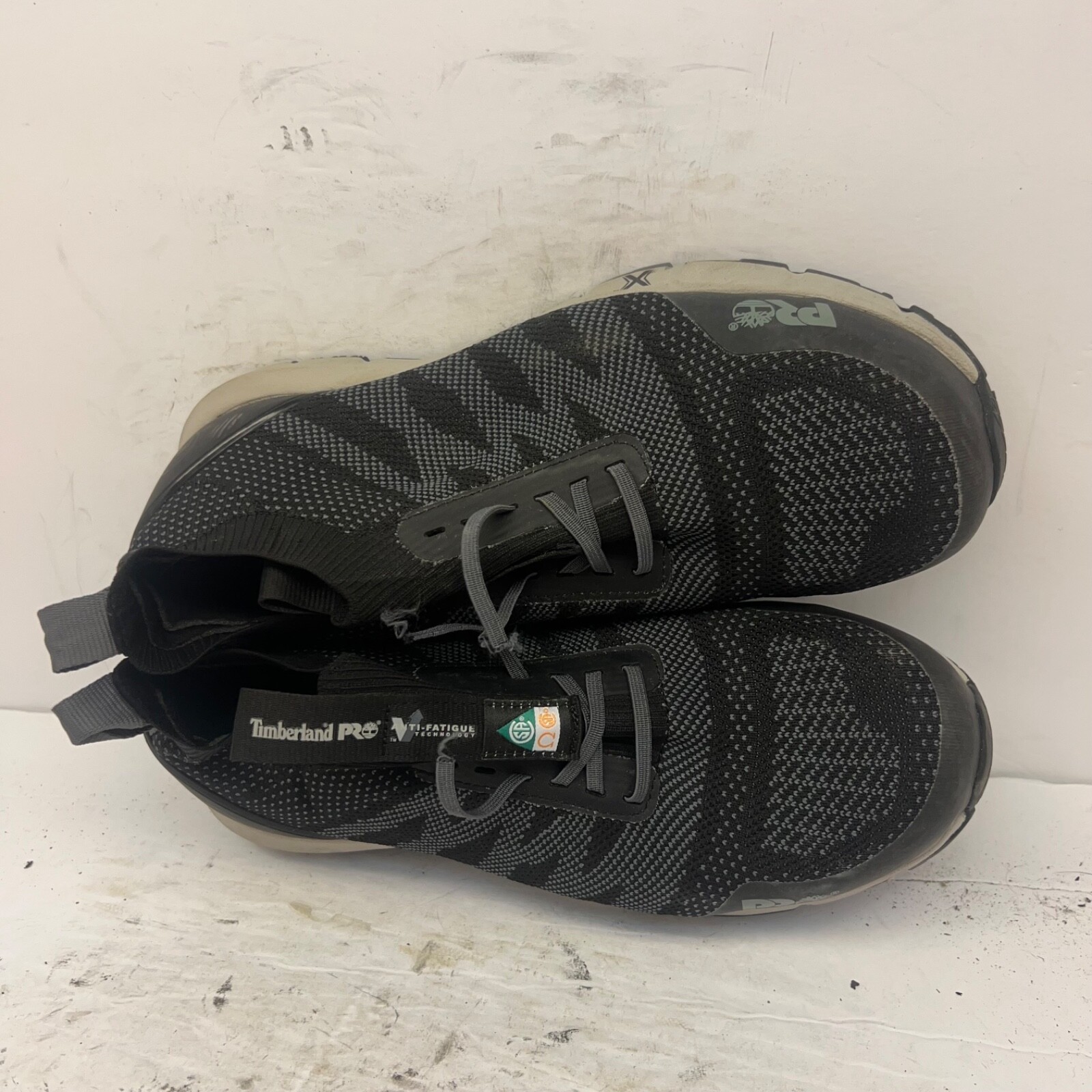 Timberland PRO A5V3Q Men's Radius Comp Toe Comp Plate Work Shoes Black/Gray 8W image 4