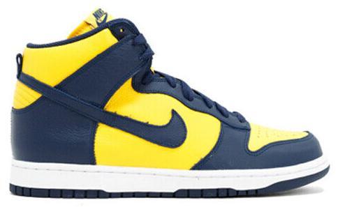 Nike Dunk High SP Retro Michigan DS Men Size 8.5 Brand New | eBay