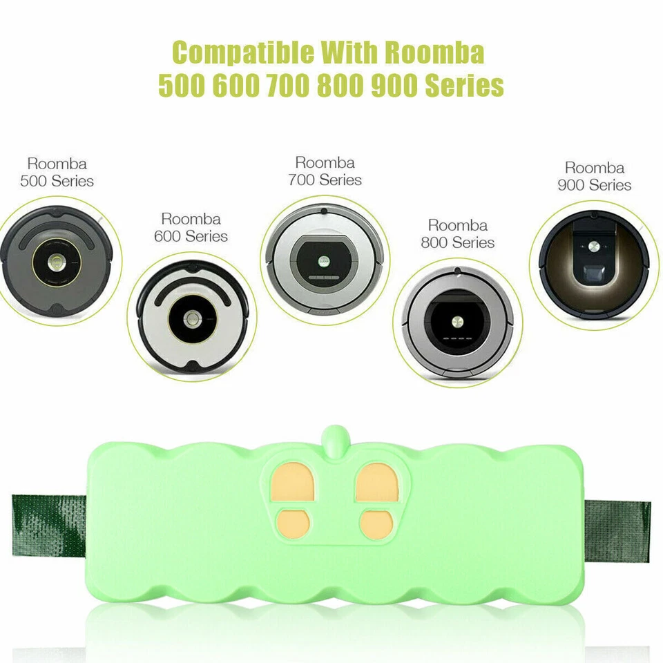 Batería de litio para iRobot Roomba 500 595 600 650 700 780 790 800 880 960 6,8 Ah Foto 4 de 4