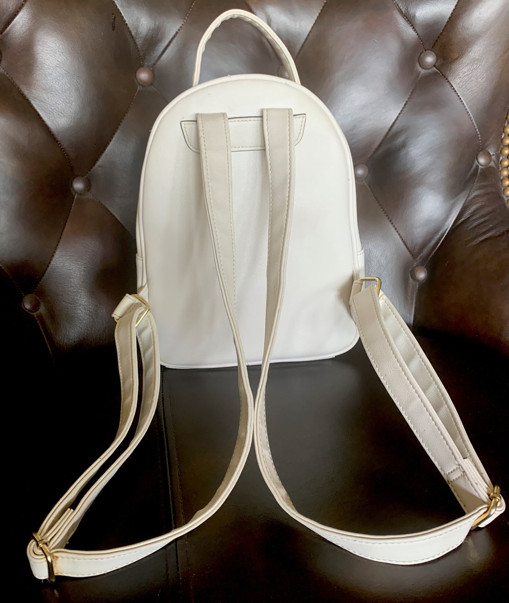 Juicy Couture White Quilted Detail Small Backpack | eBay display picture 1