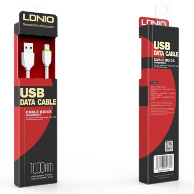 4 X Ldnio Fast Charge USB Charger Cable For iPhone X XR 7 8 11 12 13 14