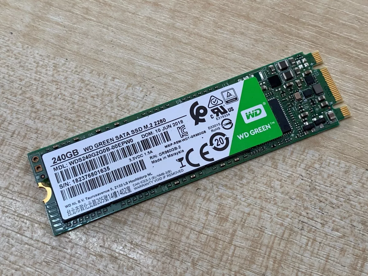 WD Green SATA SSD M.2 2280