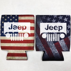 jeep beer koozie