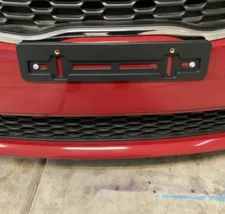 Front License Plate Tag Holder Mounting Adapter Bumper Kit Bracket for Lux Cars