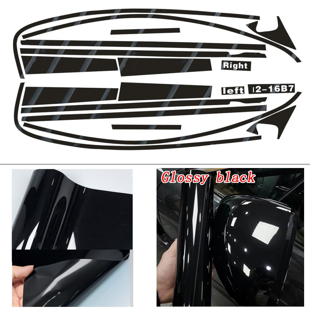 Voorgesneden Raamfolie voor Passat B6/ B7 5-Deurs Stationwagen 2005-2013 Kit Achteraan (20% Donkere rook