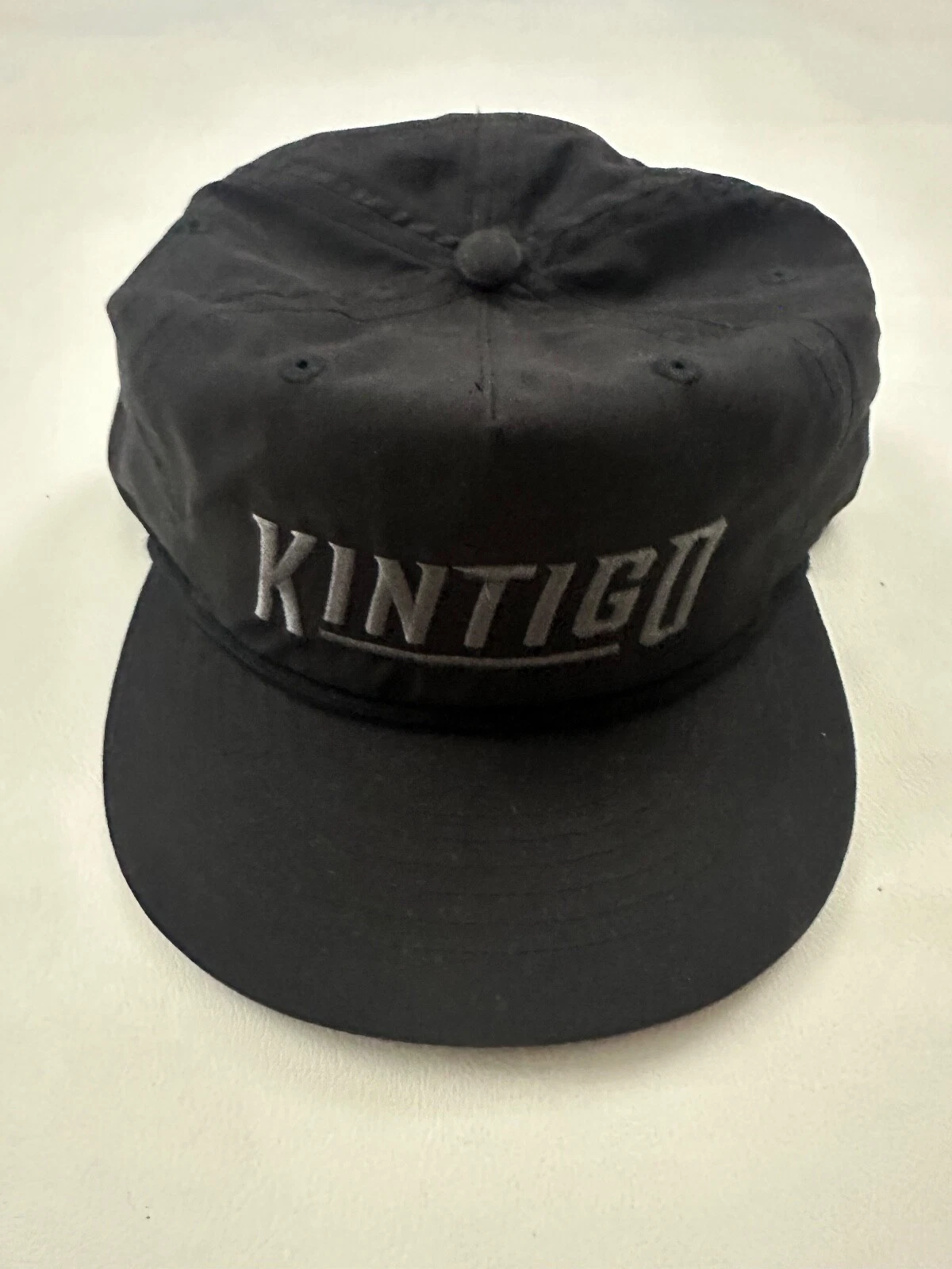 Kintigo Logo Adult Logo Black Snapback Cap Hat One Size
