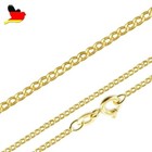 Panzerkette GOLD 333 Halskette 1,6 mm 40 42 45 50 55 60 70 cm Kette echt Schmuck