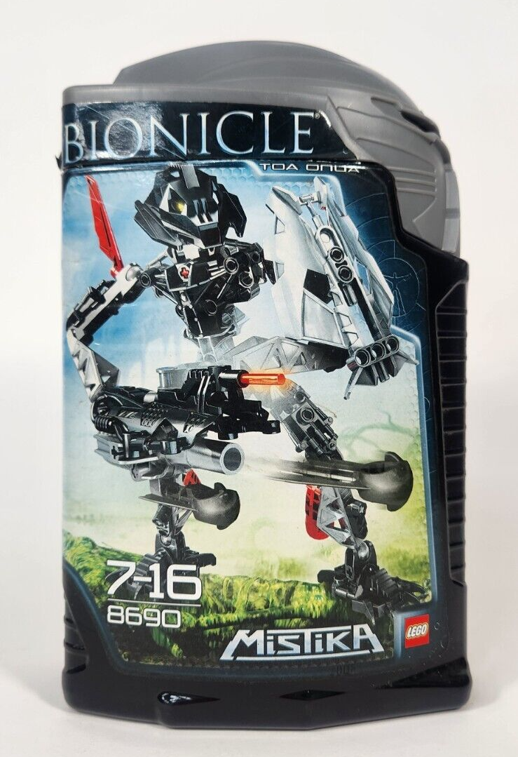 LEGO BIONICLE: Toa Onua (8690) with can and instructions