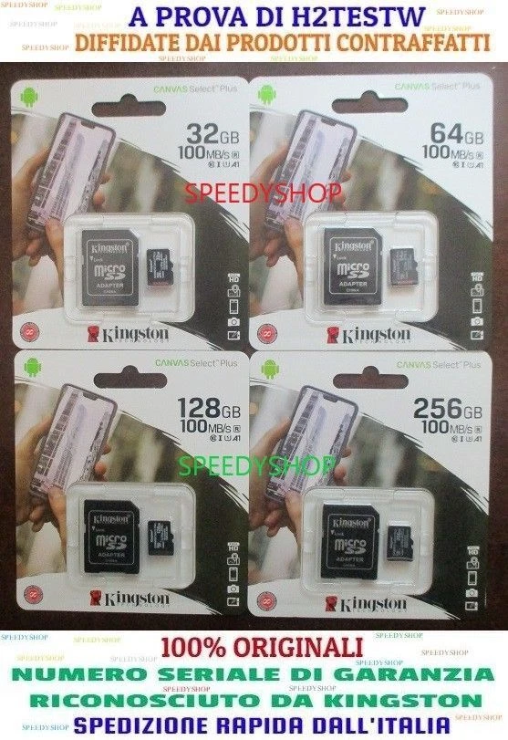 Gigastone Scheda di eoria icro SDXC da 128 GB e Adattatore SD, Set