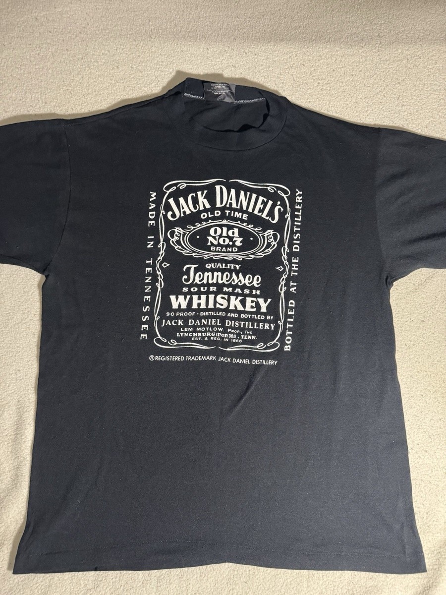 Vintage 80s Jack Daniels Richard Ramirez T Shirt Single Stitch XL