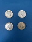Silver Kennedy Half Dollars 1967 4 Coins