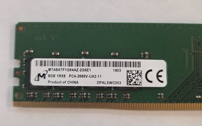 MICRON PC4-2666V-UA2-11 8GB 2枚 16GB DDR4 デスクトップ用メモリ PC4