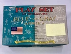Louis Marx & Co Blue And Grey Miniature Play Set-VINTAGE