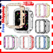 For Apple Watch 9/8/7/6/5/4/3/SE Diamond Bling Case Cover 38/40/41/42/44/45mm