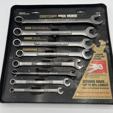 Craftsman Quick Wrench Set SAE 8 Pc Set 42358