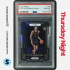 2023 PANINI PRIZM #136 VICTOR WEMBANYAMA RC ROOKIE PSA 10