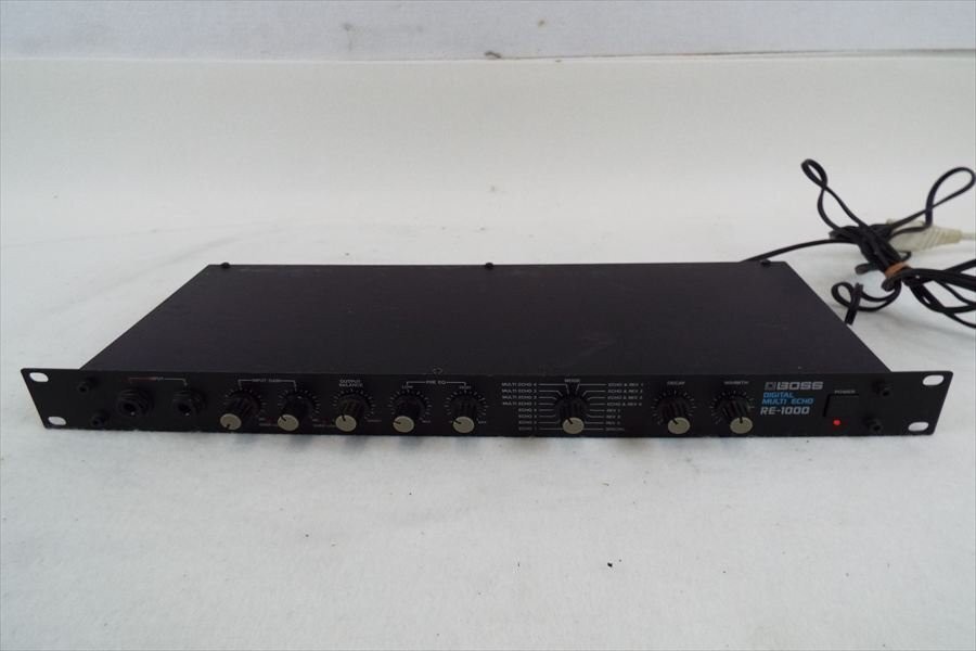 BOSS RE-1000 digital multi echo リバーブ　エコー Boss Re1000 Digital Multi Echo Delay Rack Vintage Digital Roland