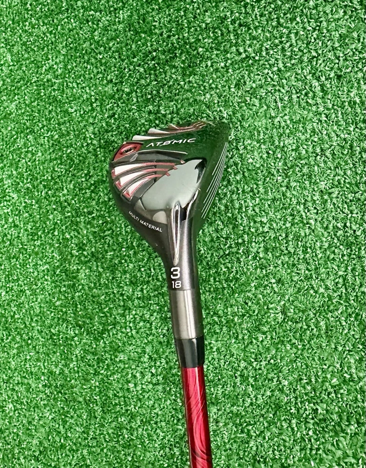 Tommy Armour ATOMIC 3-Hybrid 18°, Regular EvenFlow 75g, Men's RH + HC NICE! - Image 3 of 4